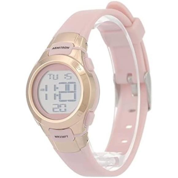 Armitron Sport Women's 45/7012 Digital Chronograph Resin Strap Watch - Picture 4 of 6